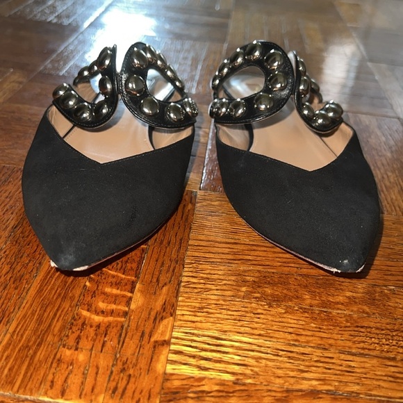 Aquazurra Black studded mules - Picture 5 of 11